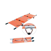 Ce China Manufacturer Foldable Aluminum Ambulance Stretcher with Bag